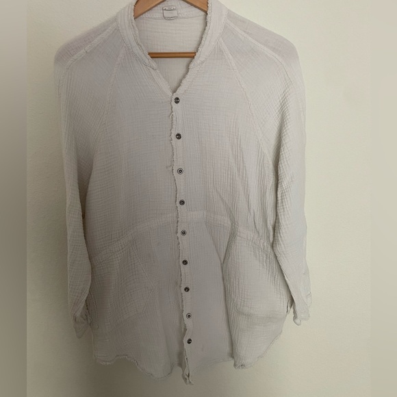 Kennedy cotton button down size medium small signs of wear and stains (pictured) - Picture 4 of 14